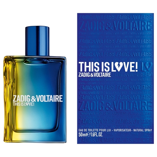 Product Zadig & Voltaire This Is Love For Him Eau De Toilette 50ml base image