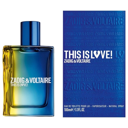 Product Zadig & Voltaire This Is Love For Him Eau De Toilette 100ml base image