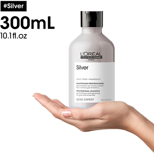 Product Serie Expert - Silver Professional Shampoo 300ml base image