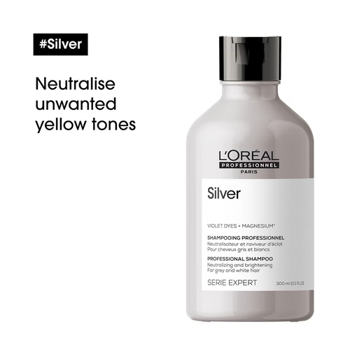 Product Serie Expert - Silver Professional Shampoo 300ml base image