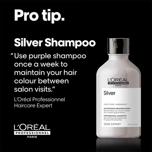 Product Serie Expert - Silver Professional Shampoo 300ml base image