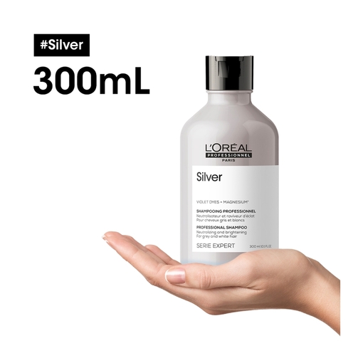 Product SERIE EXPERT Silver Shampoo For Silver Hair 300ml base image