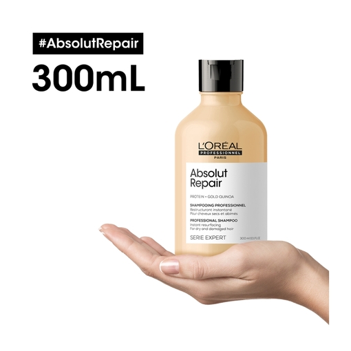 Product SERIE EXPERT Absolut Repair Shampoo For Damaged Hair 300ml base image