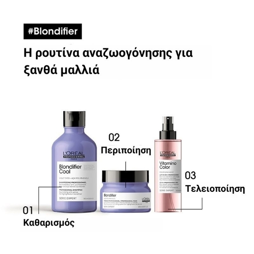 Product Serie Expert Blondifier Μάσκα Για Ξανθά Μαλλιά 250ml base image