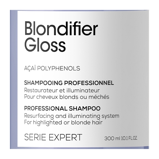 Product SERIE EXPERT Blondifier Gloss Shampoo For Blonde Hair Gentle Cleanse 300ml base image