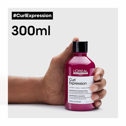 Product SERIE EXPERT Curl Expression Intense Moisturizing Cleansing Cream Shampoo 300ml base image