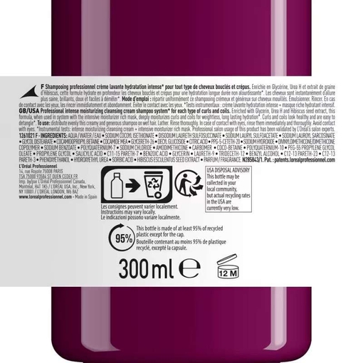 Product SERIE EXPERT Curl Expression Intense Moisturizing Cleansing Cream Shampoo 300ml base image