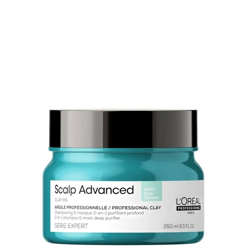 Product Scalp Advanced Anti-Oiliness 2-In-1 Deep Purifier Μάσκα Αργίλου Για Λιπαρά Μαλλιά 250ml base image