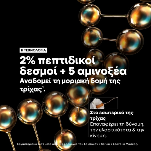 Product Absolut Repair Molecular Leave-in Μάσκα Μοριακής Επανόρθωσης για Ταλαιπωρημένα Μαλλιά 50ml base image
