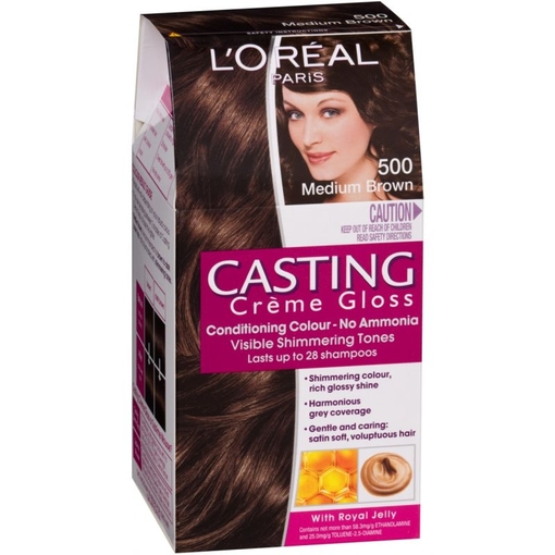 Product L'Oréal Casting Creme Gloss Νο500 Σοκολατί Ανοιχτό 48ml base image