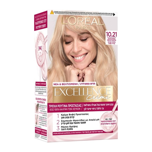 Product Excellence Cream No10.21 Κατάξανθο Περλέ Σαντρέ 48ml base image