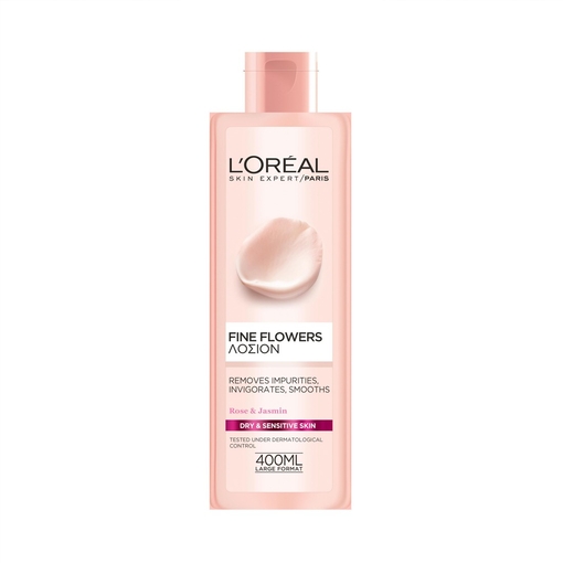 Product L'Oréal Fine Flowers Τονωτική Λοσιόν 400ml Ξηρό/Ευαίσθητο base image