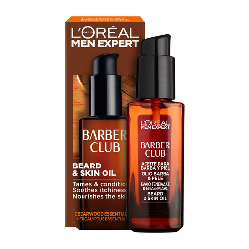 Product Barber Club Έλαιο για Μούσια & Επιδερμίδα 30ml base image