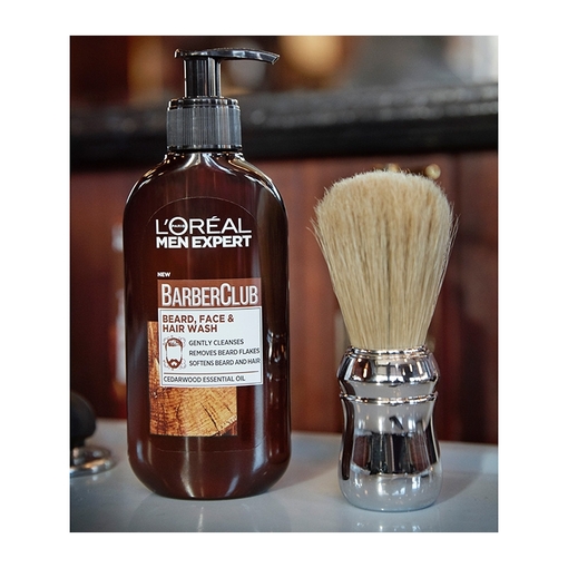 Product Men Expert Barber Club Καθαρισμός 3 Σε 1, Για Πρόσωπο, Μούσια, Μαλλιά 200ml base image