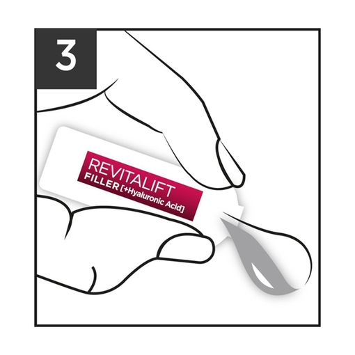 Product L'Oréal Paris Revitalift Filler Replumping Ampoules 7 x 1.3ml base image