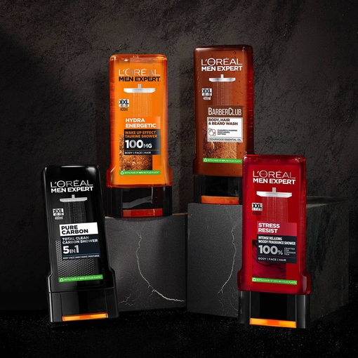 Product Men Expert Stress Resist Shower Gel 400ml base image