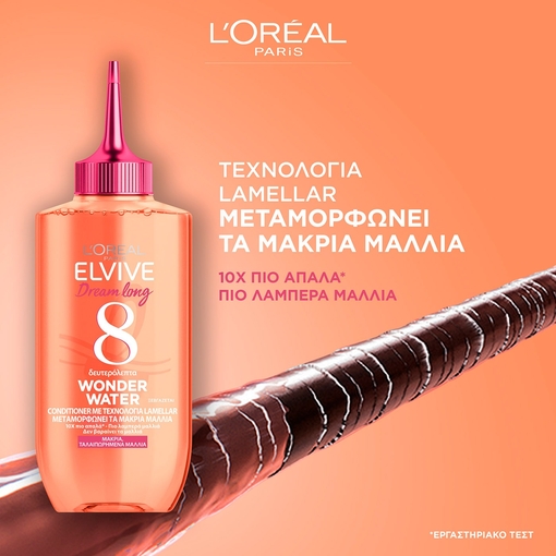 Product Elvive Dream Long Wonder Water Υγρό Conditioner για Μακριά Μαλλιά 200ml base image