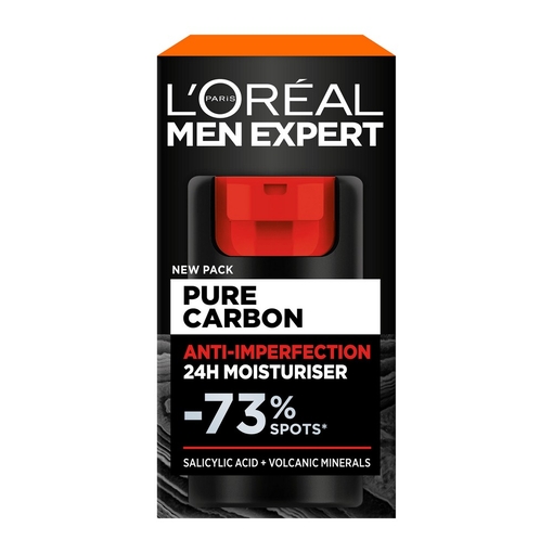 Product Men Expert Pure Carbon Κρέμα Προσώπου Κατά Των Φραγμένων Πόρων 50ml base image