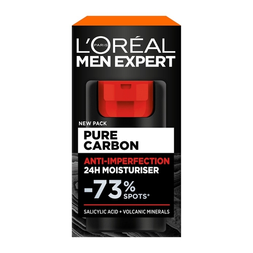 Product Men Expert Pure Carbon Anti-Imperfection Moisturiser 50ml base image