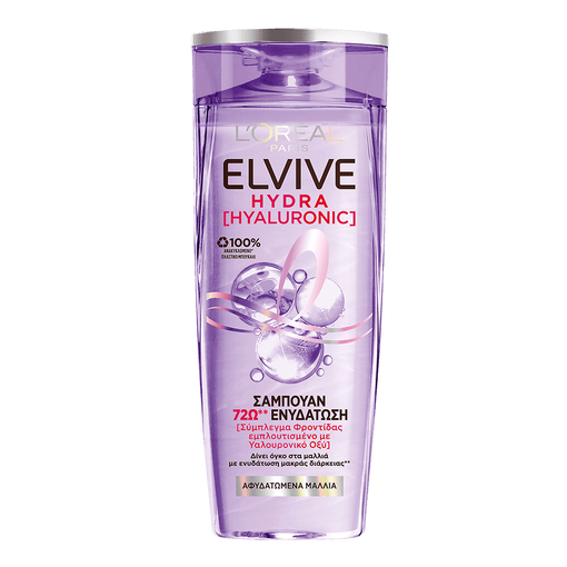 Product Elvive Hydra Hyaluronic Hydrating Shampoo 400ml base image