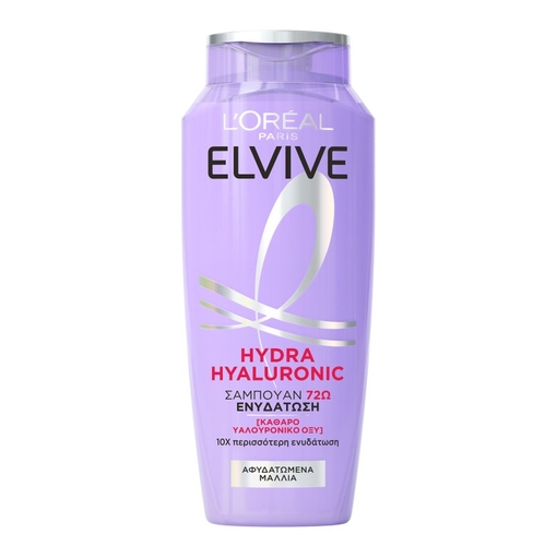 Product Elvive Hydra Hyaluronic Σαμπουάν Ενυδάτωσης 400ml base image