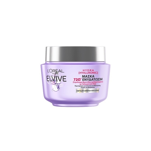 Product Elvive Hydra Hyaluronic Μάσκα Μαλλιών για Ενυδάτωση 300ml base image