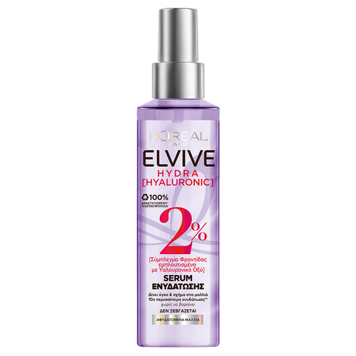 Product Elvive Hydra Hyaluronic Serum Μαλλιών για Ενυδάτωση 150ml base image