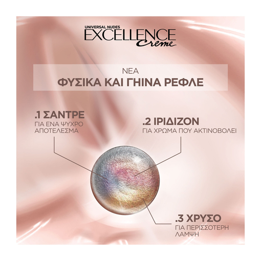 Product Excellence Cream Μόνιμη Βαφή No.6U Φυσικό Ξανθό Σκούρο 48ml base image
