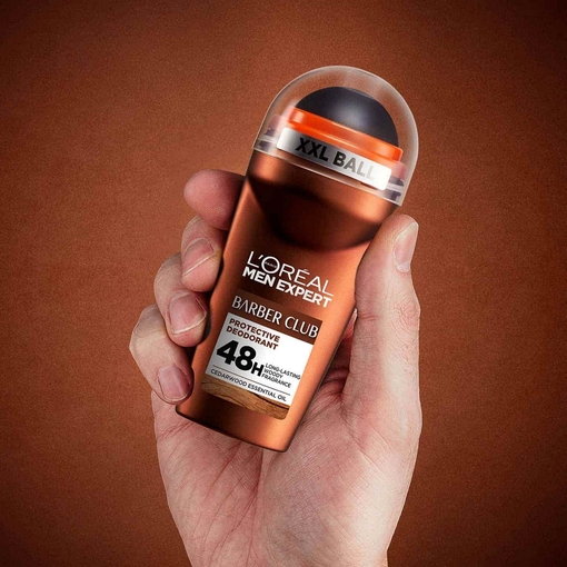 Product Barber Club Αποσμητικό Roll-on Με 48ωρη Δράση 50ml base image