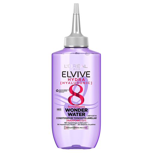 Product Elvive Hydra Hyaluronic Wonder Water για Αφυδατωμένα Μαλλιά 200ml base image