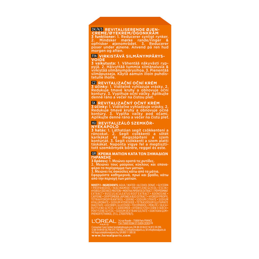 Product Men Expert Power Age Κρέμα Ματιών Κατά Των Σημαδιών Γήρανσης 15ml base image