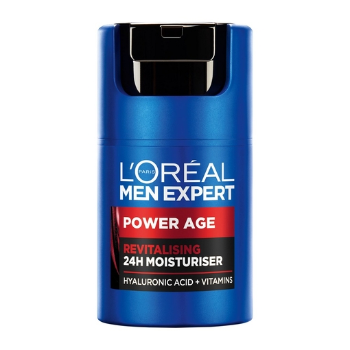 Product Men Expert Power Age Hyaluronic Acid Revitalising 24H Moisturiser 50ml base image