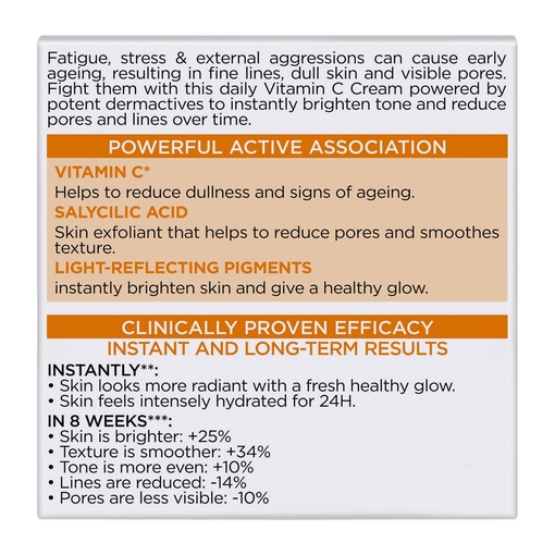 Product Revitalift Clinical Vitamin C Κρέμα Προσώπου με Βιταμίνη C 50ml base image