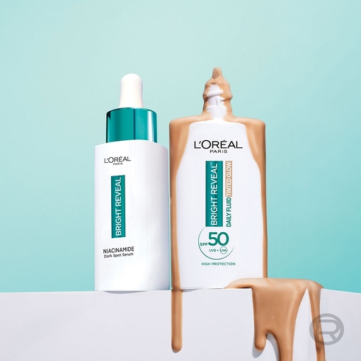 Product Bright Reveal Daily Fluid Tinted Glow Moisturizer SPF50 Bronze 50ml base image