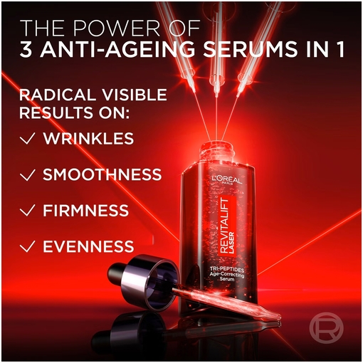 Product Revitalift Laser Tri-Peptides Age-Correcting Serum 30ml base image