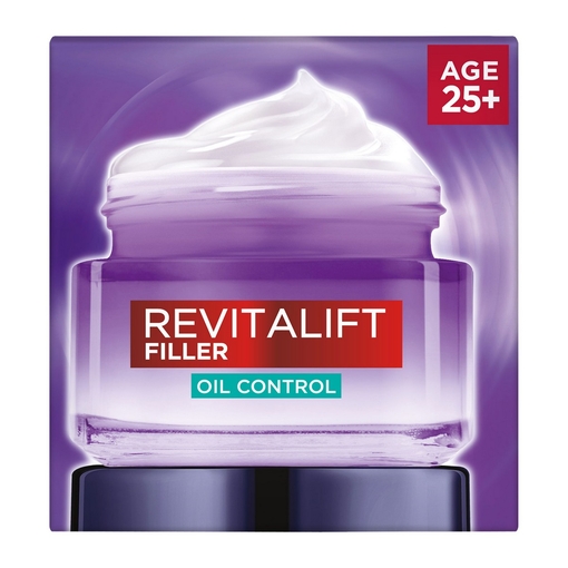 Product Revitalift Filler Ενυδατική Κρέμα Τζελ Με Υαλουρονικό Οξύ Για Ρύθμιση Της Λιπαρότητας 50ml base image