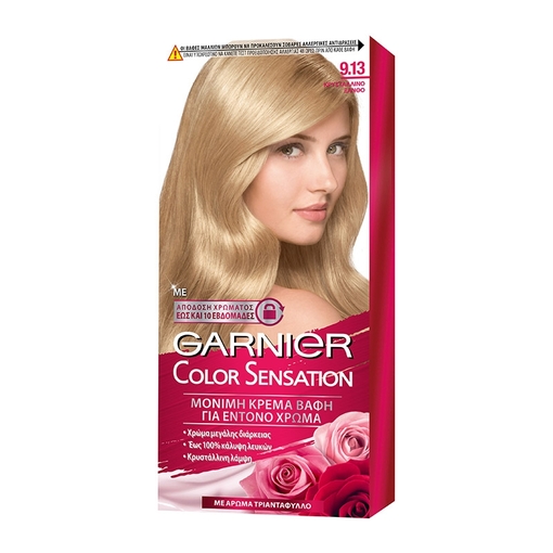 Product Color Sensation 9.13 Κρυστάλλινο Ξανθό 40ml base image