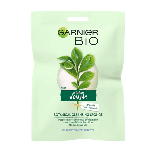 Product Garnier Bio Polishing Konjac Botanical Cleansing Sponge All Skin Types base image