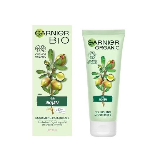 Product Garnier Bio Rich Argan Nourishing Moisturizer Dry Skin 50ml base image