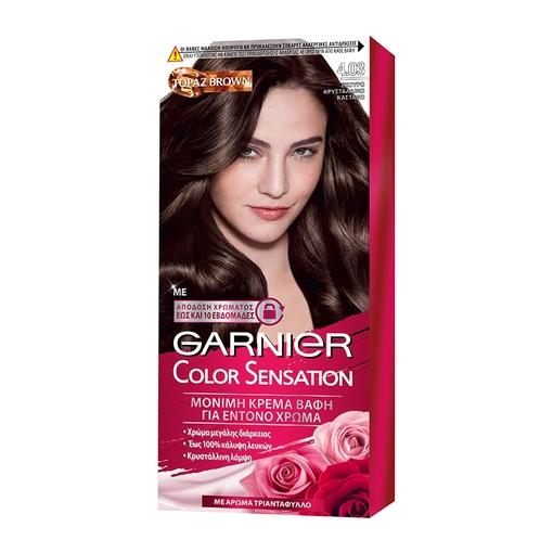 Product Color Sensation 4.03 Κρυστάλλινο Καστανό Σκούρο 40ml base image