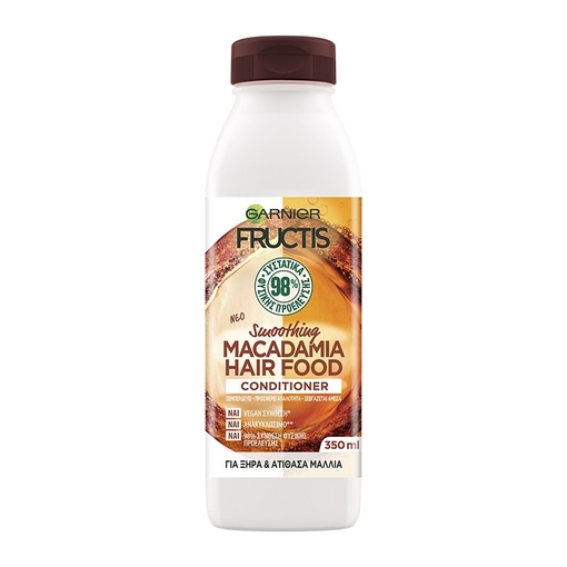 Product Fructis Hair Food Smoothing Macadamia Conditioner 350ml base image