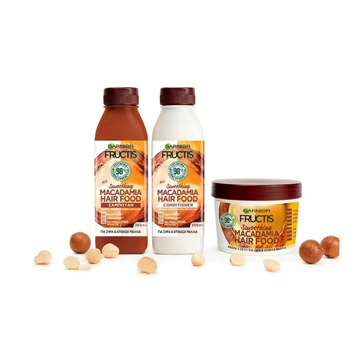 Product Fructis Hair Food Smoothing Macadamia Conditioner 350ml base image