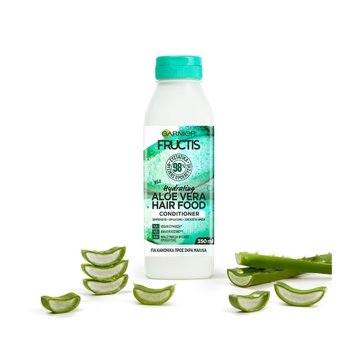Product Fructis Hair Food Hydrating Aloe Vera Conditioner 350ml base image