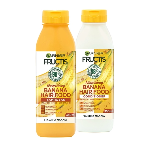 Product Fructis Hair Food Nourishing Banana Conditioner 350ml base image