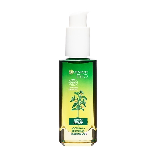 Product Garnier Bio Organic Hemp Multi-Restore Facial Sleeping Oil 30ml base image