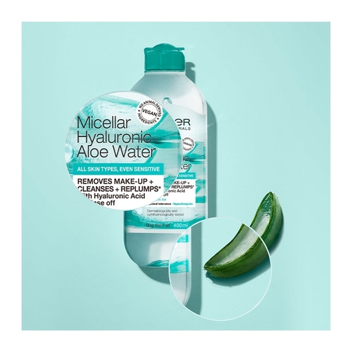 Product Garnier Νερό Καθαρισμού Micellaire με Υαλουρονικό Οξύ και Αλόη 400ml base image