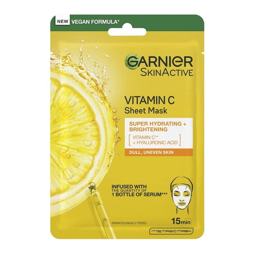 Product SkinActive Vitamin C Sheet Mask 28g base image