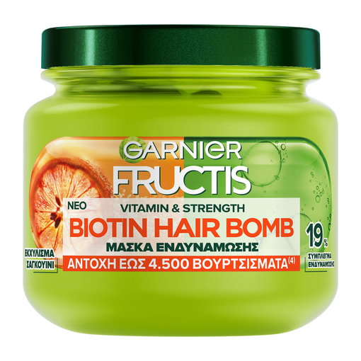 Product Fructis Vitamin & Strength Biotin Hair Bomb 320ml base image