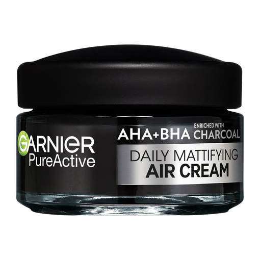 Product PureActive Daily Mattifying Air Cream AHA + BHA Charcoal 50ml base image