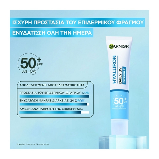 Product Κρέμα Προσώπου Hyaluron Με Αντηλιακή Προστασία SPF50+ 40ml base image